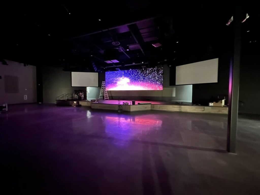 Installed Video Wall